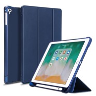 GS Pametna futrola s držačem za olovku za iPad 9,7" 2018/2017 (6./5. gen.) / iPad Air 2/1 9,7" 2014/2013, tamnoplava